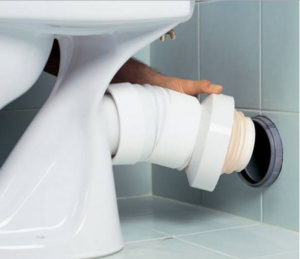 Замена гофры унитаза